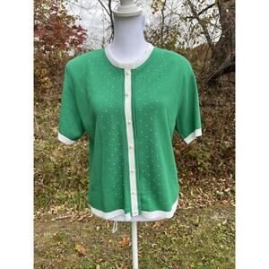 Short Sleeve Women’s Cardigan Sweater
